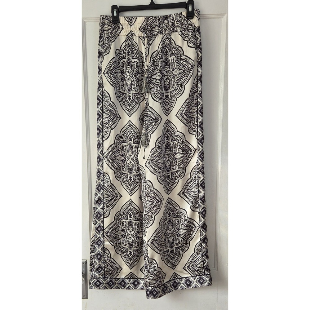 House Of Harlow 1960 Black And White Print Pants. S